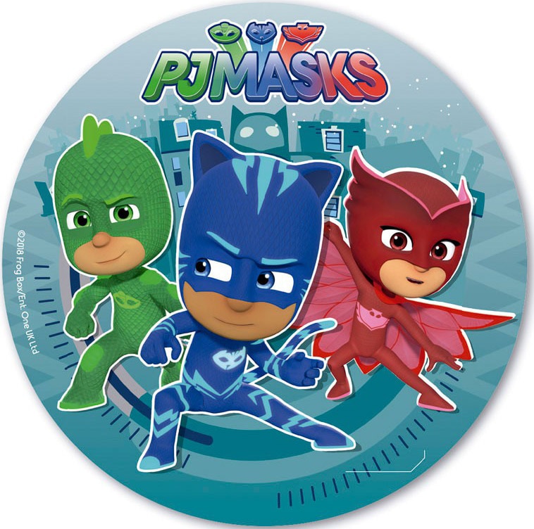 Tortenaufleger PJ Masks - Waffel 20 cm (B)