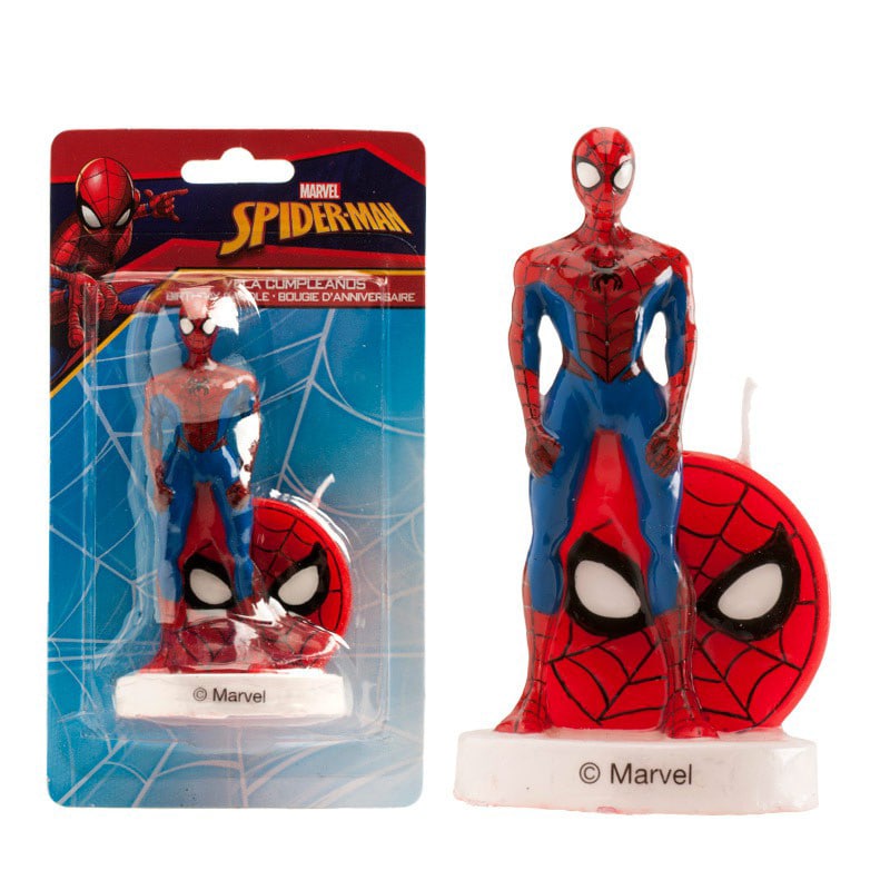 Spiderman - Tortenkerze 3D