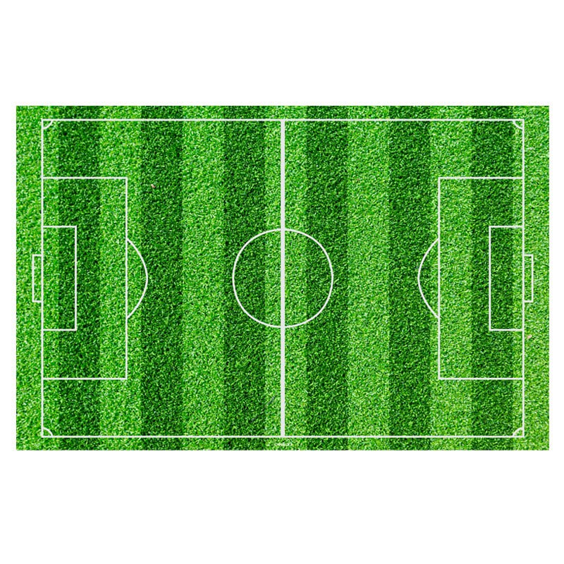 Tortenaufleger Fußballfeld - Fondant 20 x 30 cm (rechteckig)