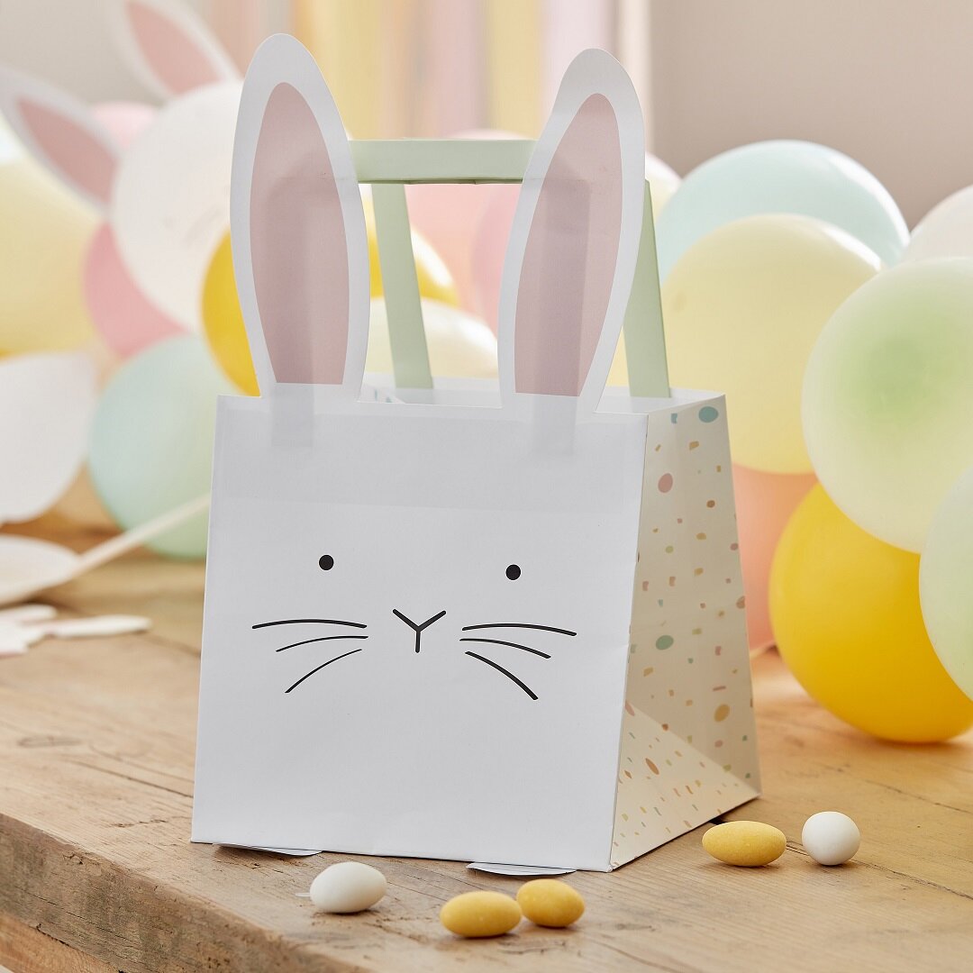 Partytüten Osterhase 5er-Pack
