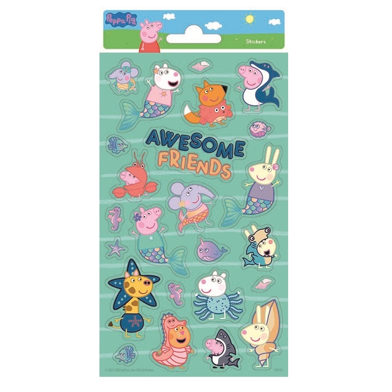 Peppa Wutz - Sticker im 24er-Pack
