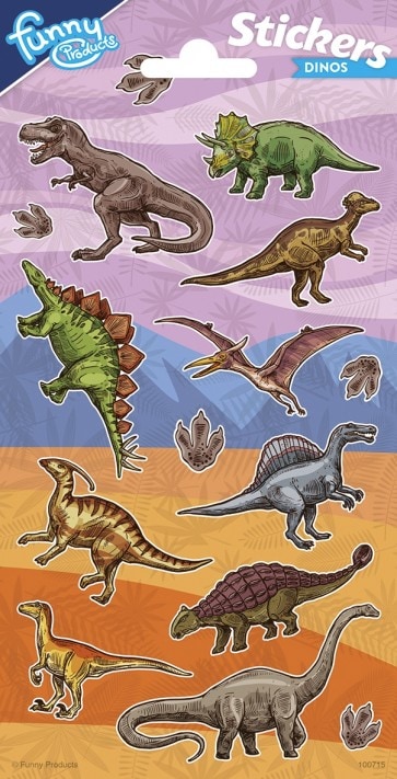 Dinosaurier - Sticker 15er-Pack