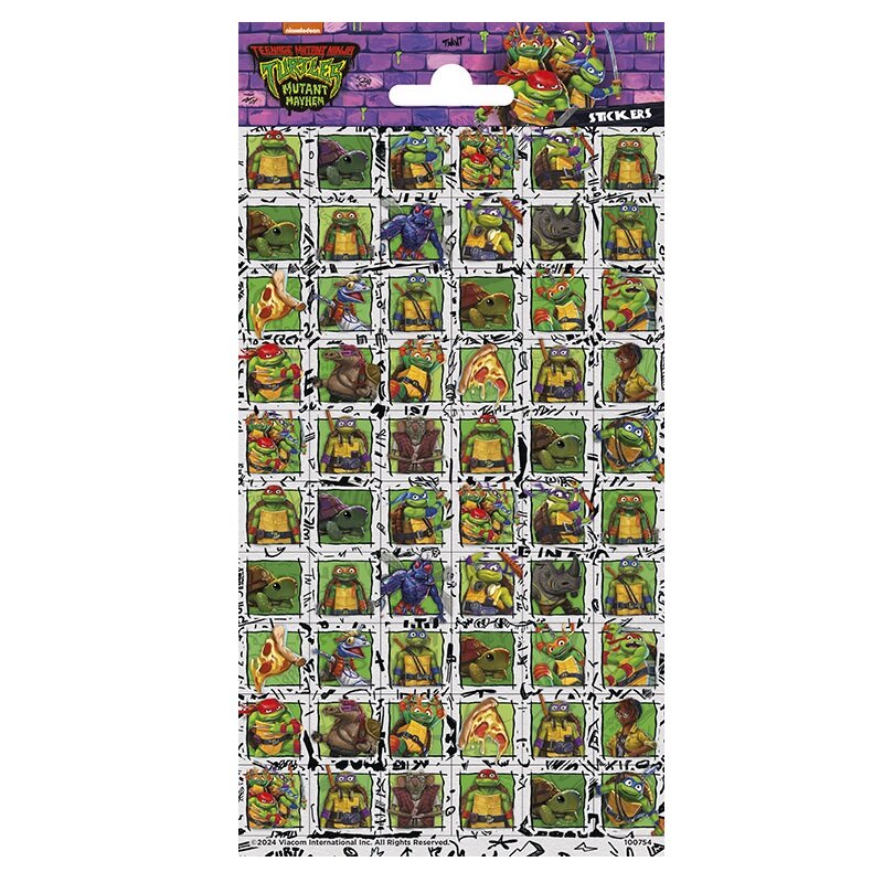 Ninja Turtles - Sticker im 60er-Pack