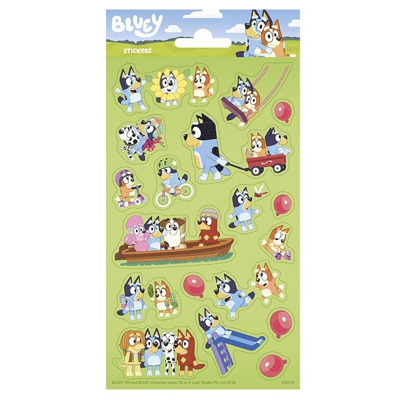 Bluey - Sticker im 16er-Pack
