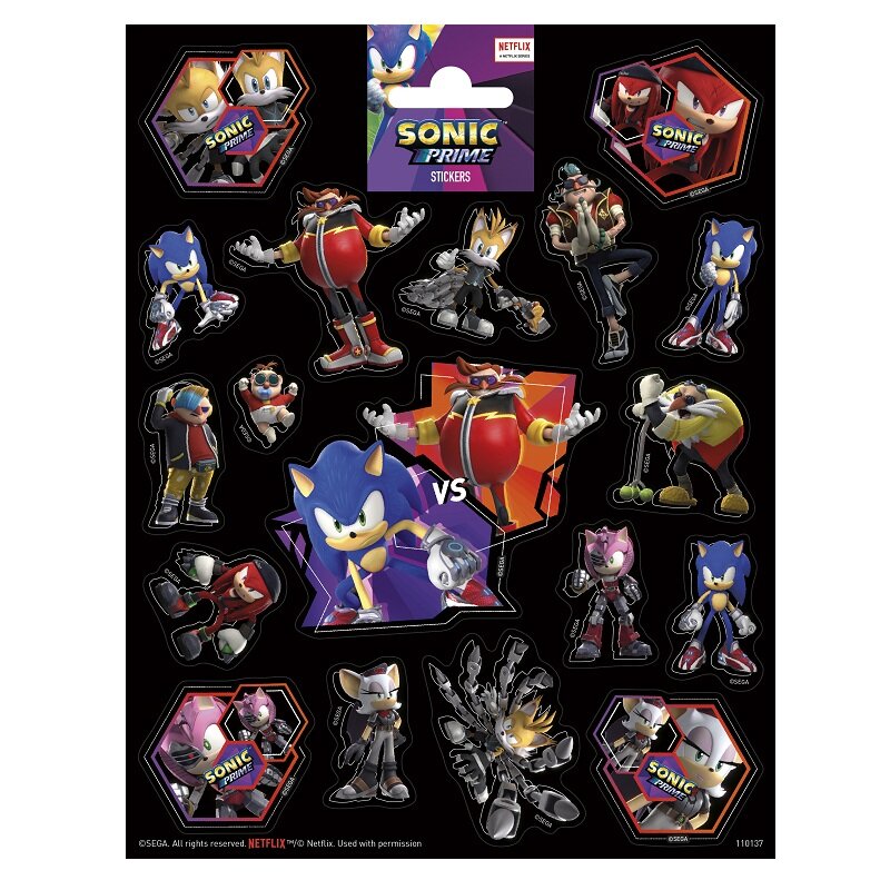 Sonic - Sticker im 18er-Pack