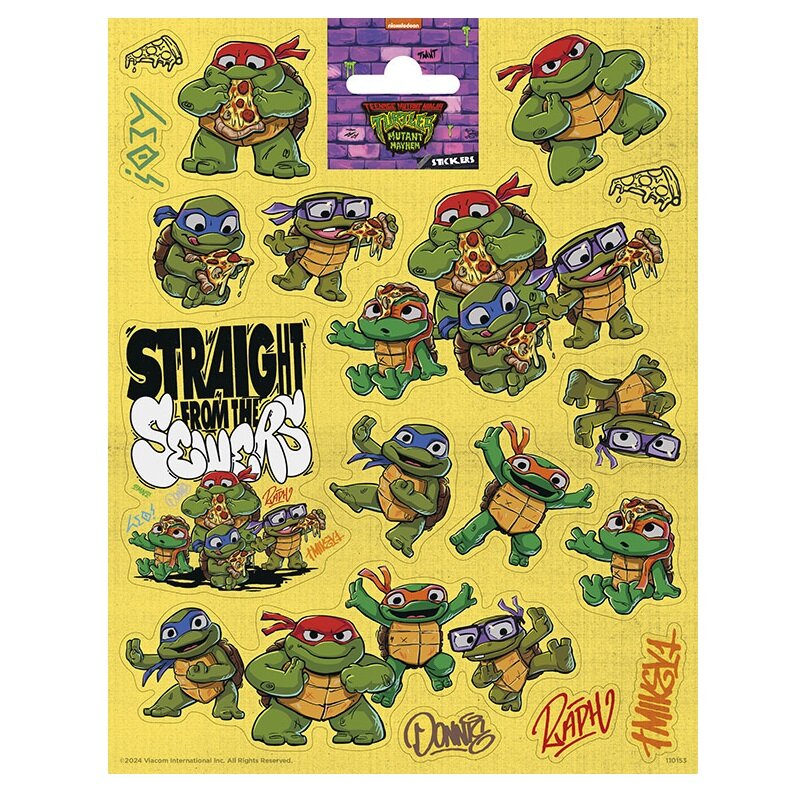 Ninja Turtles - Sticker im 18er-Pack