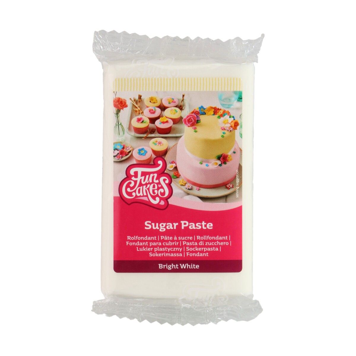 FunCakes - Rollfondant Bright White 250 g