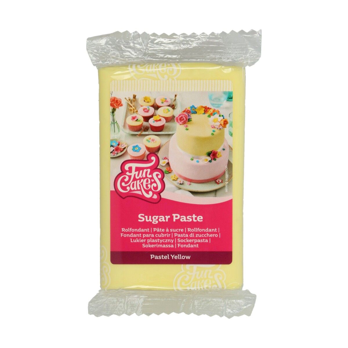 FunCakes - Rollfondant Pastel Yellow 250 g