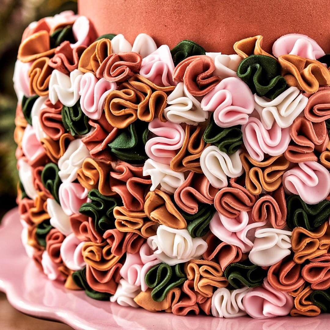 FunCakes - Glitzernder Fondant in Gold 250 Gramm