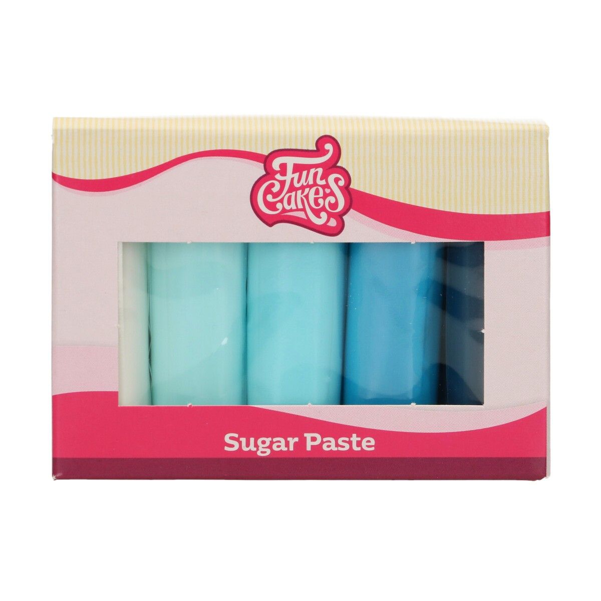 FunCakes - Rollfondant Multipack Blau Farbpalette 500 g