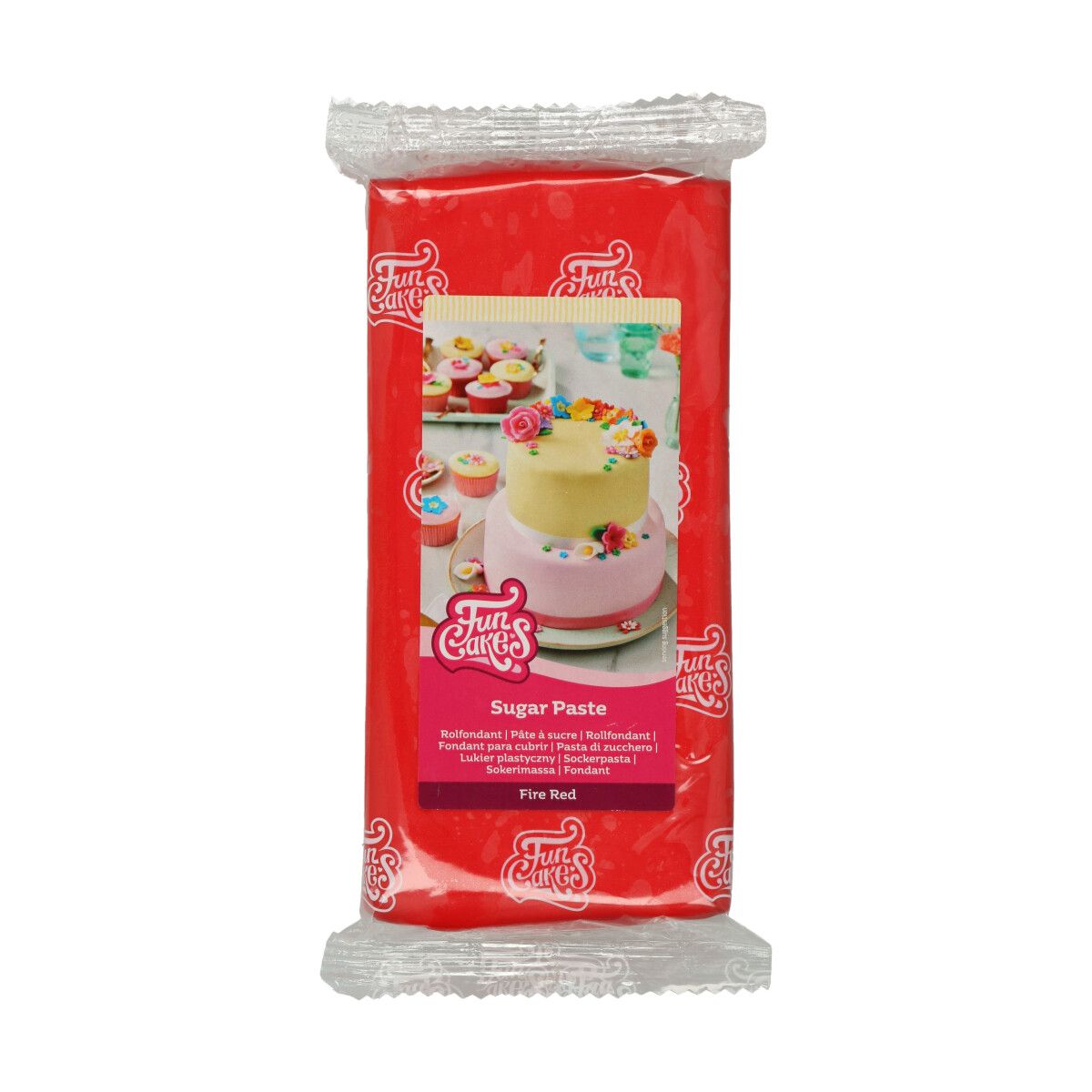 FunCakes - Rollfondant Fire Red 1 kg