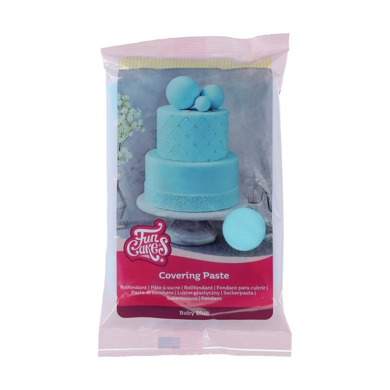 FunCakes - Eindeckfondant Hellblau 500 Gramm