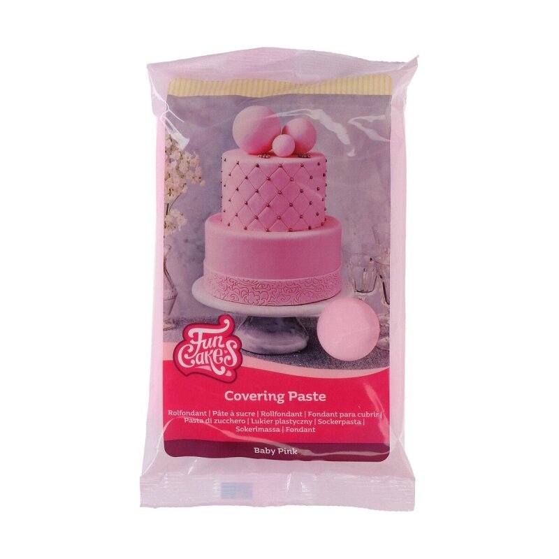 FunCakes - Eindeckfondant Rosa 500 Gramm