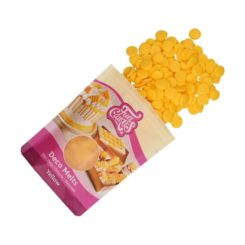 FunCakes - Deco Melts Gelb 250 g