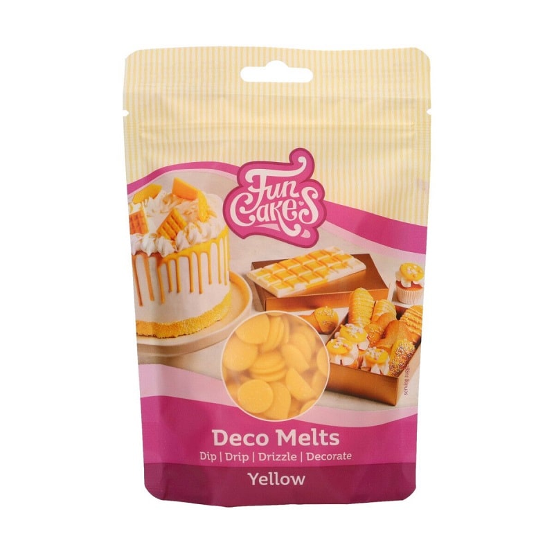 FunCakes - Deco Melts Gelb 250 g