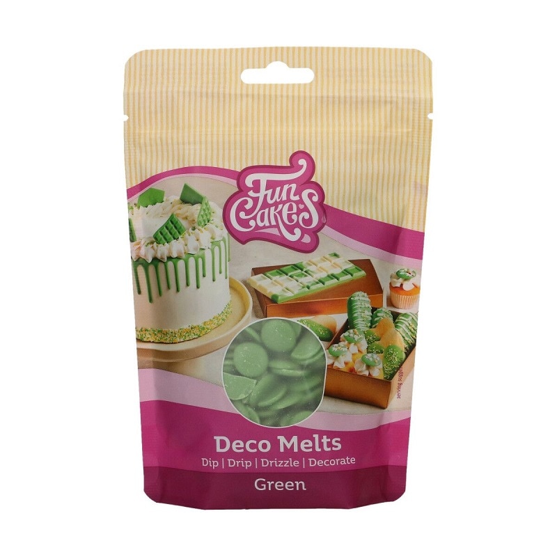 FunCakes - Deco Melts Grün 250 g