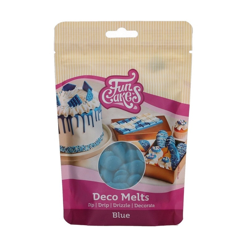 FunCakes - Deco Melts Blau 250 g