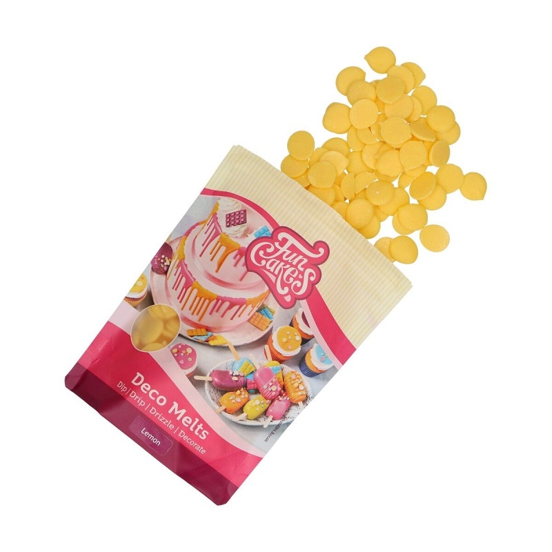 FunCakes - Deco Melts Zitronengeschmack 250 g
