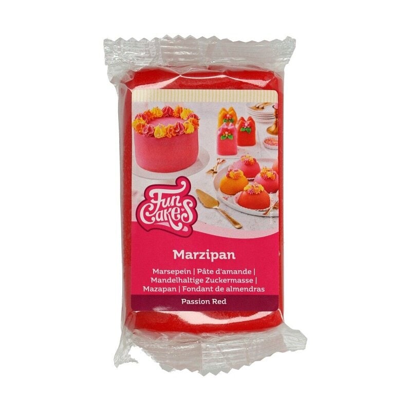 FunCakes - Marzipan Passion Red 250 g