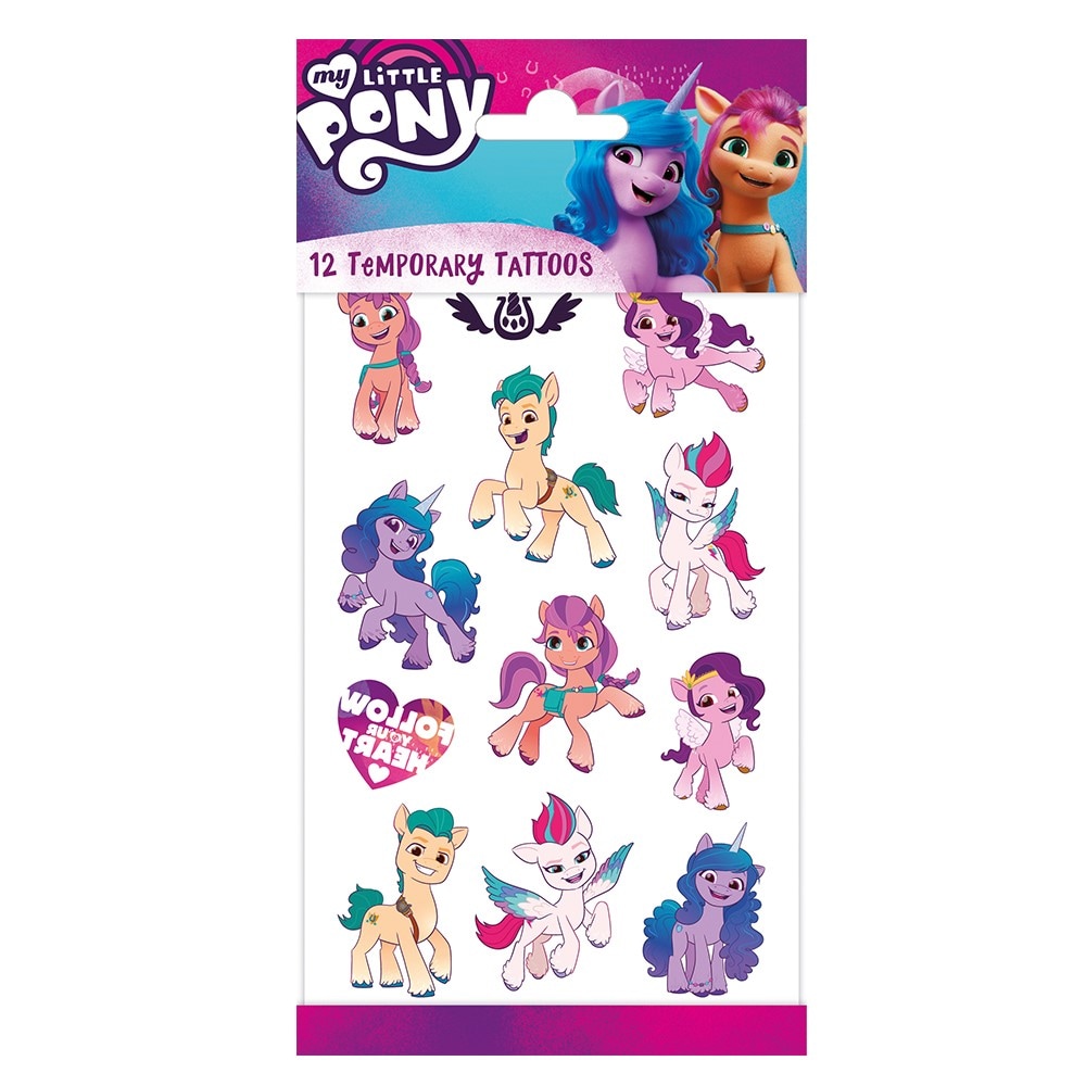 My Little Pony - Tattoos 12er Pack