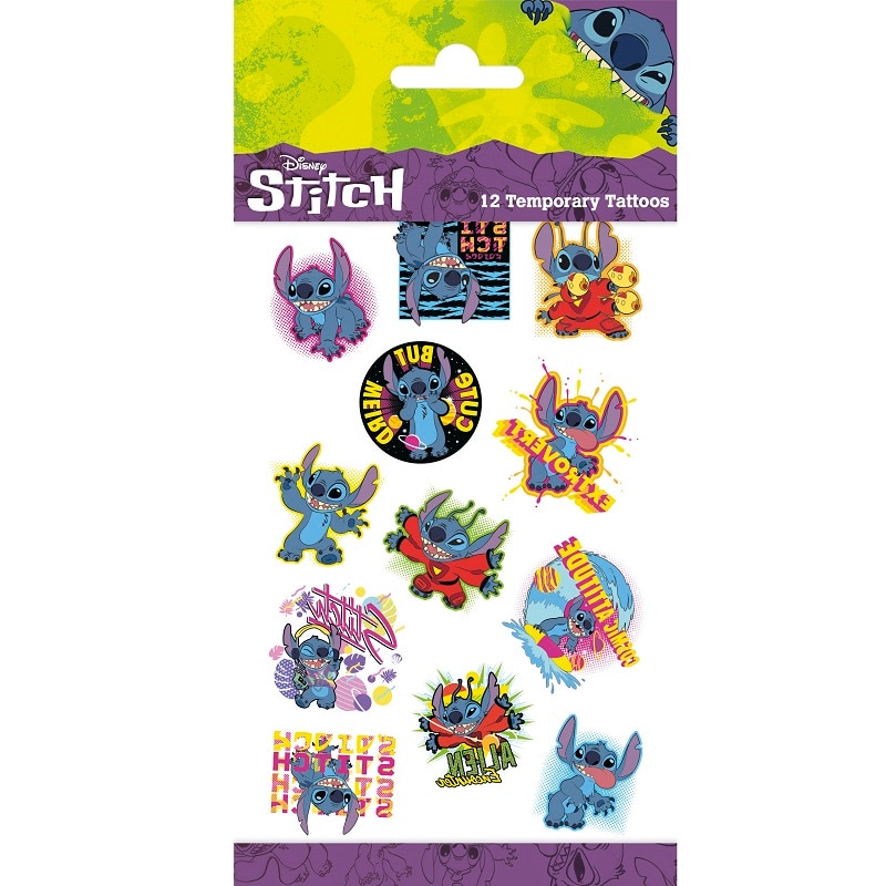 Tattoos - Stitch 12er-Pack