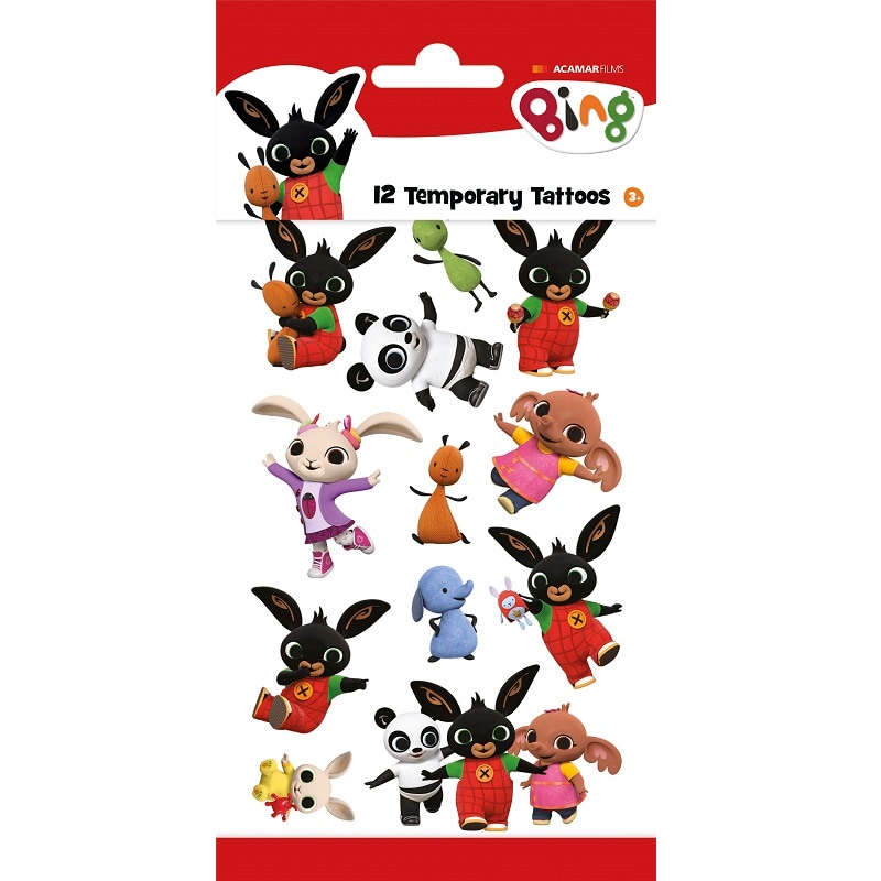 Tattoos - Bing 12er-Pack