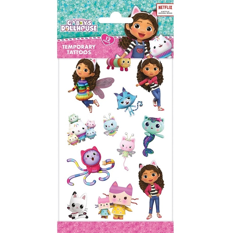 Tattoos - Gabby's Dollhouse 12er-Pack
