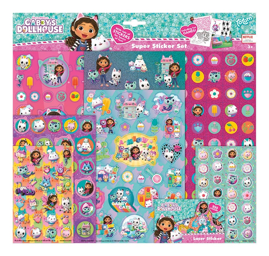 Gabby’s Dollhouse Sticker-Set
