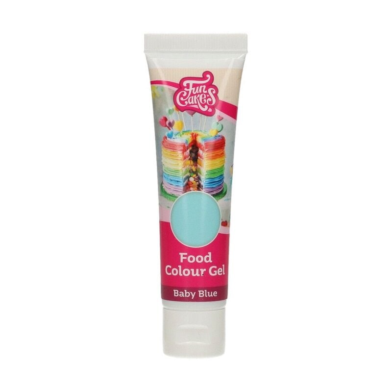 FunCakes Lebensmittelfarbe Gel Hellblau 30 Gramm