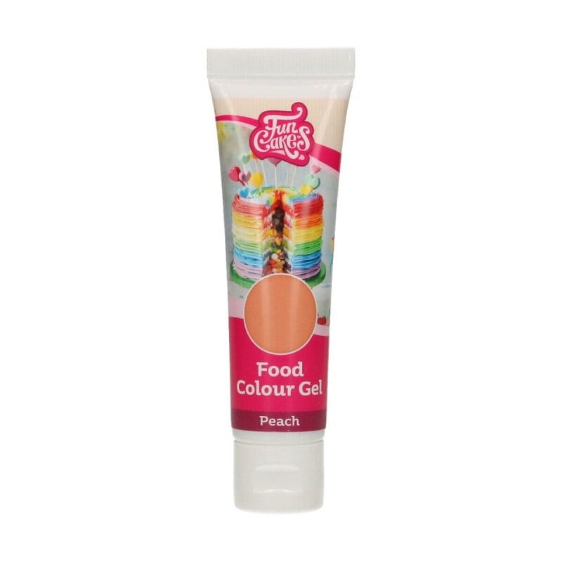 FunCakes Lebensmittelfarbe Gel Pfirsich 30 Gramm