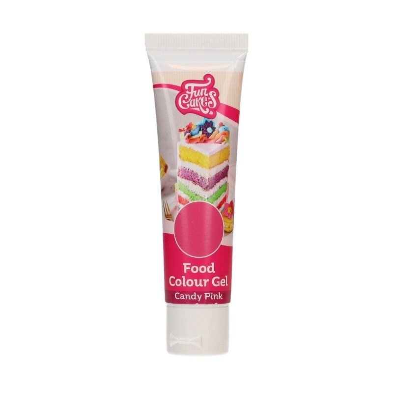 FunCakes Lebensmittelfarbe Gel Rosa 30 Gramm