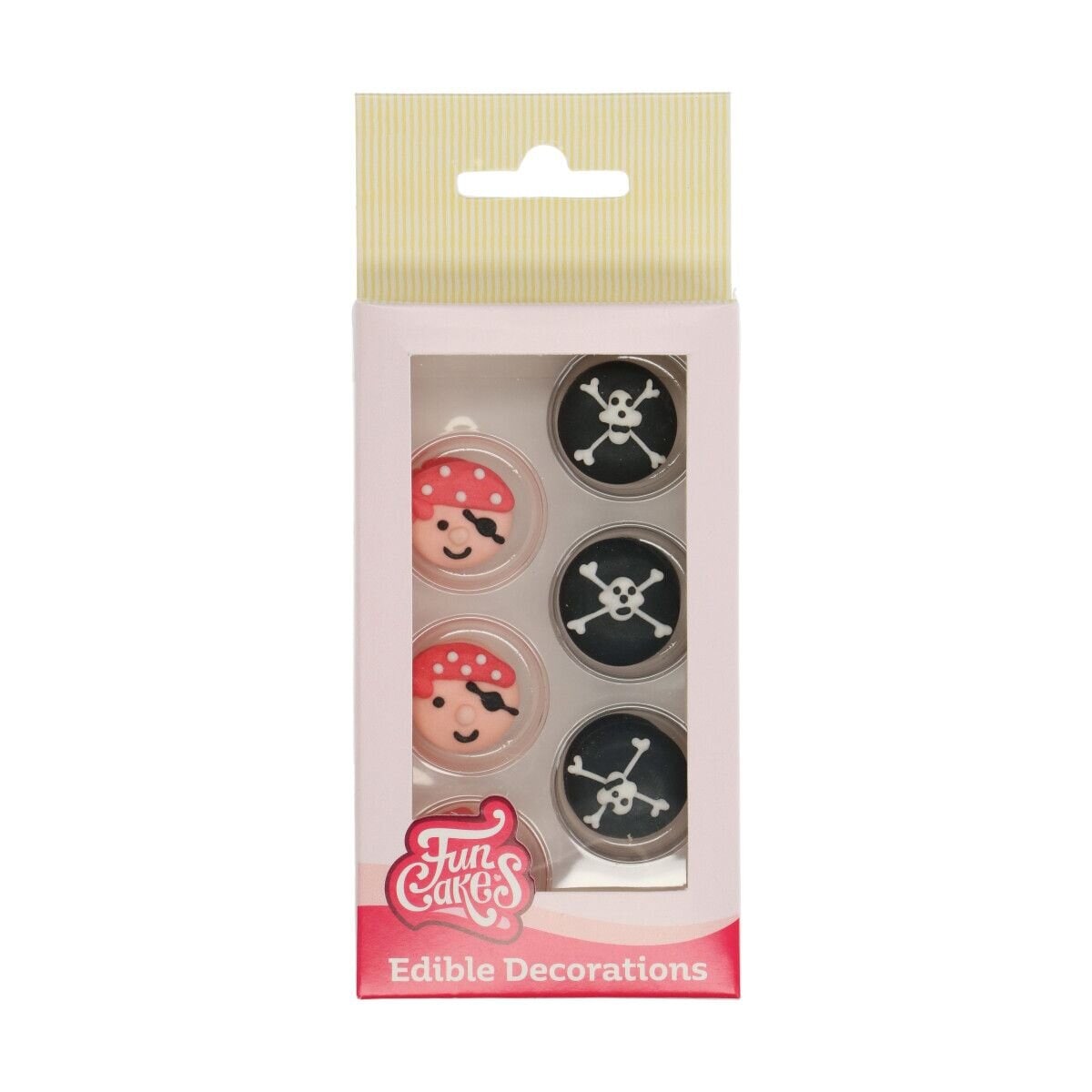 FunCakes - Zuckerdekoration Pirat 12er-Pack