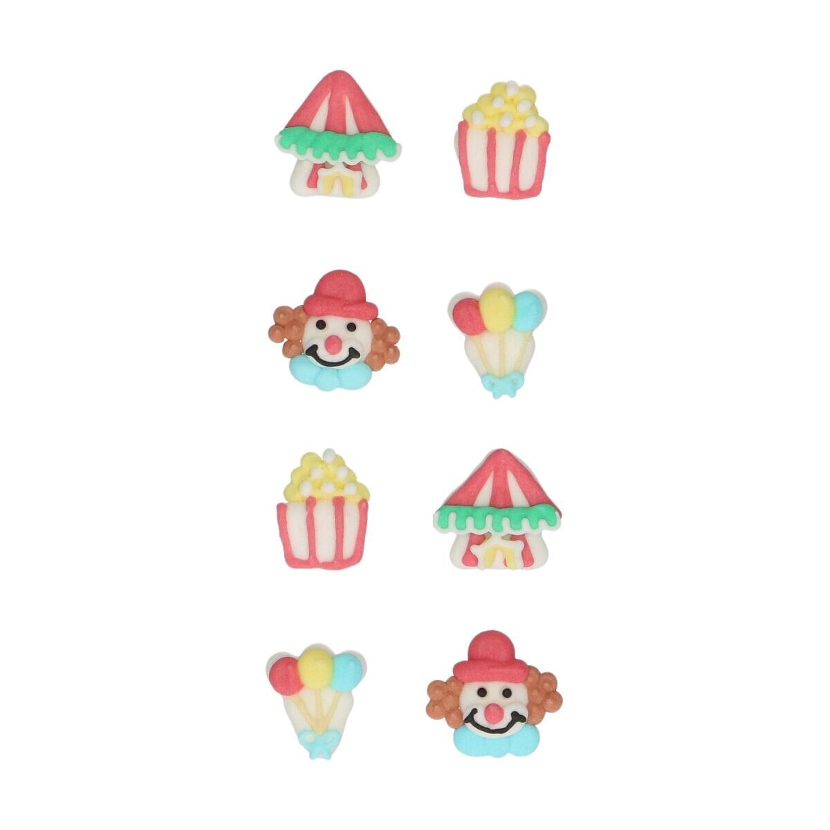 FunCakes - Zuckerdekoration Zirkus 8er-Pack