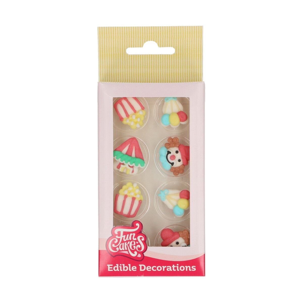 FunCakes - Zuckerdekoration Zirkus 8er-Pack