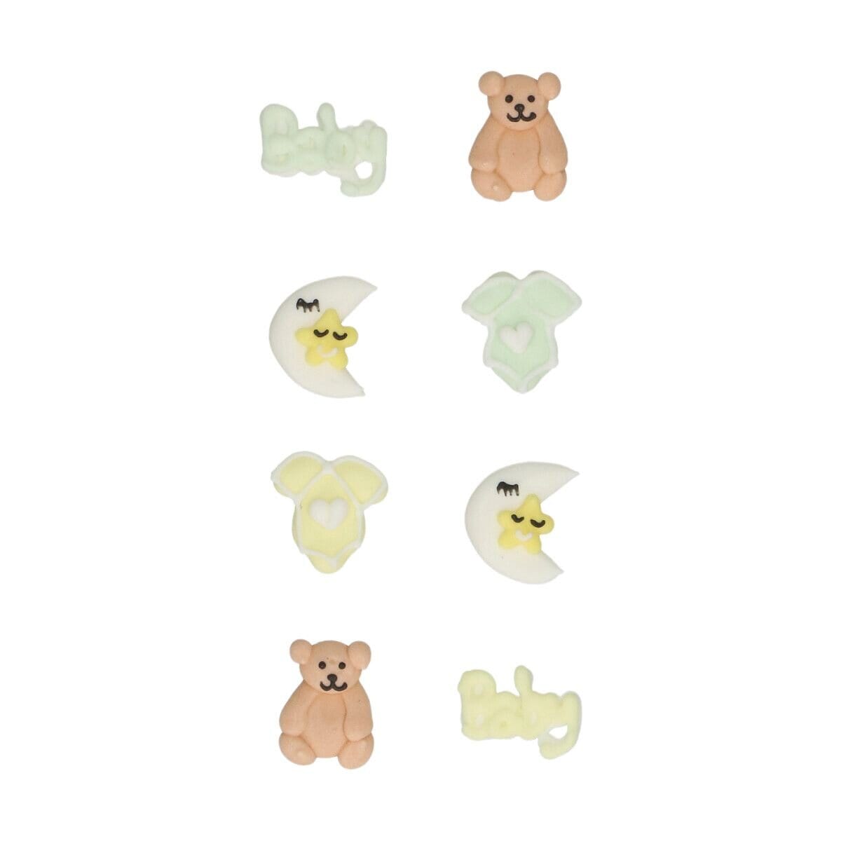 FunCakes - Zuckerdekoration Baby 8er-Pack
