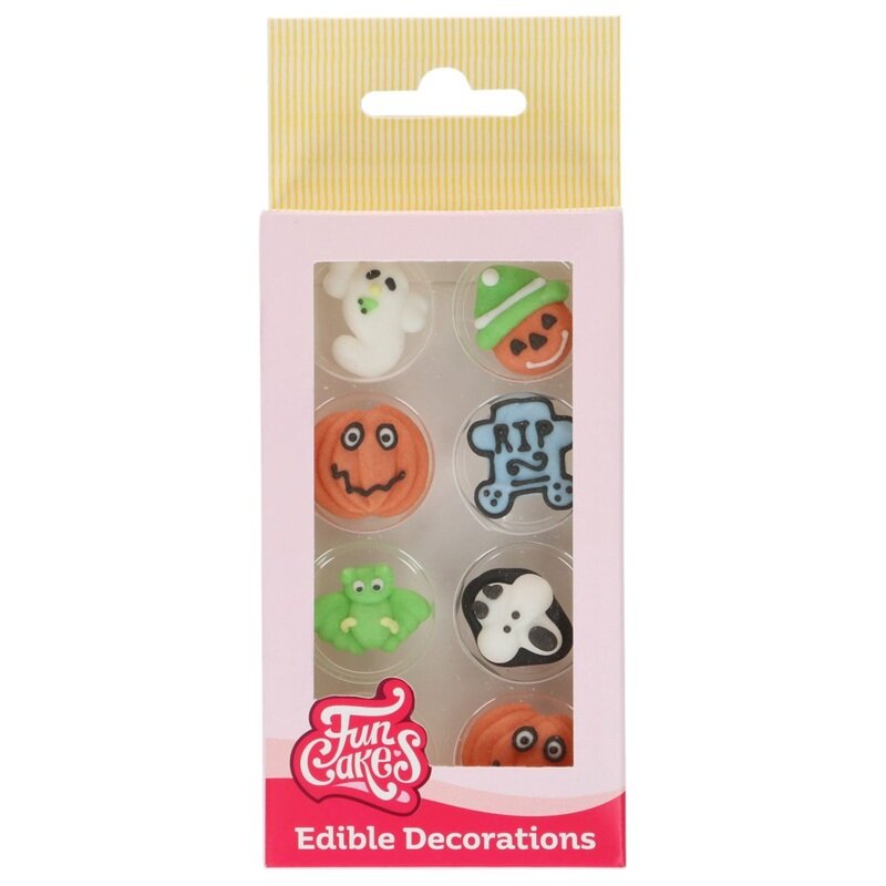 FunCakes Zuckerdekorationen Spooky 8er-Pack