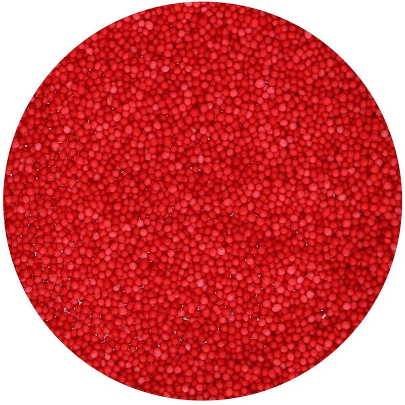 FunCakes - Zuckerperlen Rot 80 Gramm