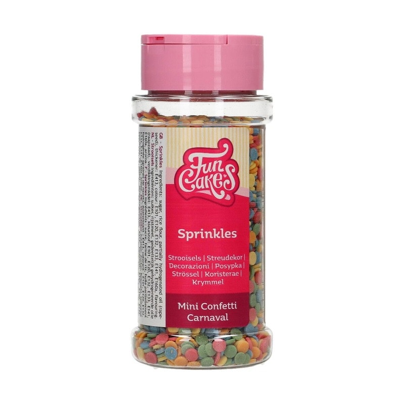 FunCakes - Streusel Mini Confetti Carnaval 60 g