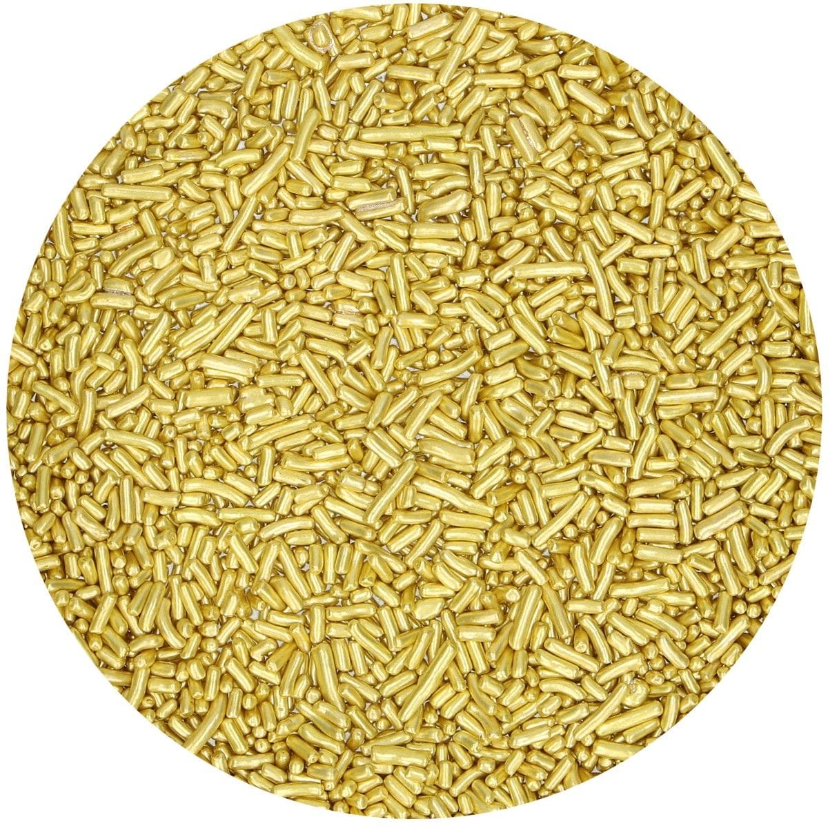 FunCakes - Sugar Strands Metallic Gold 80 g