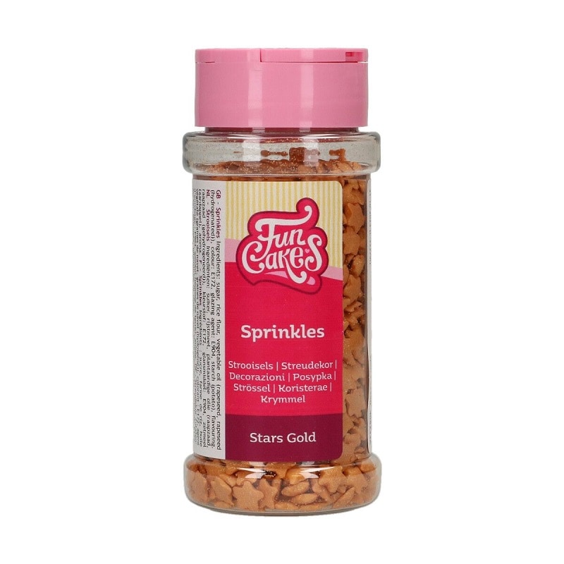 FunCakes - Sterne Gold 60 g