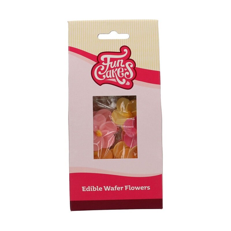 FunCakes - Essbare Oblatenblumen, Primel 12er-Pack