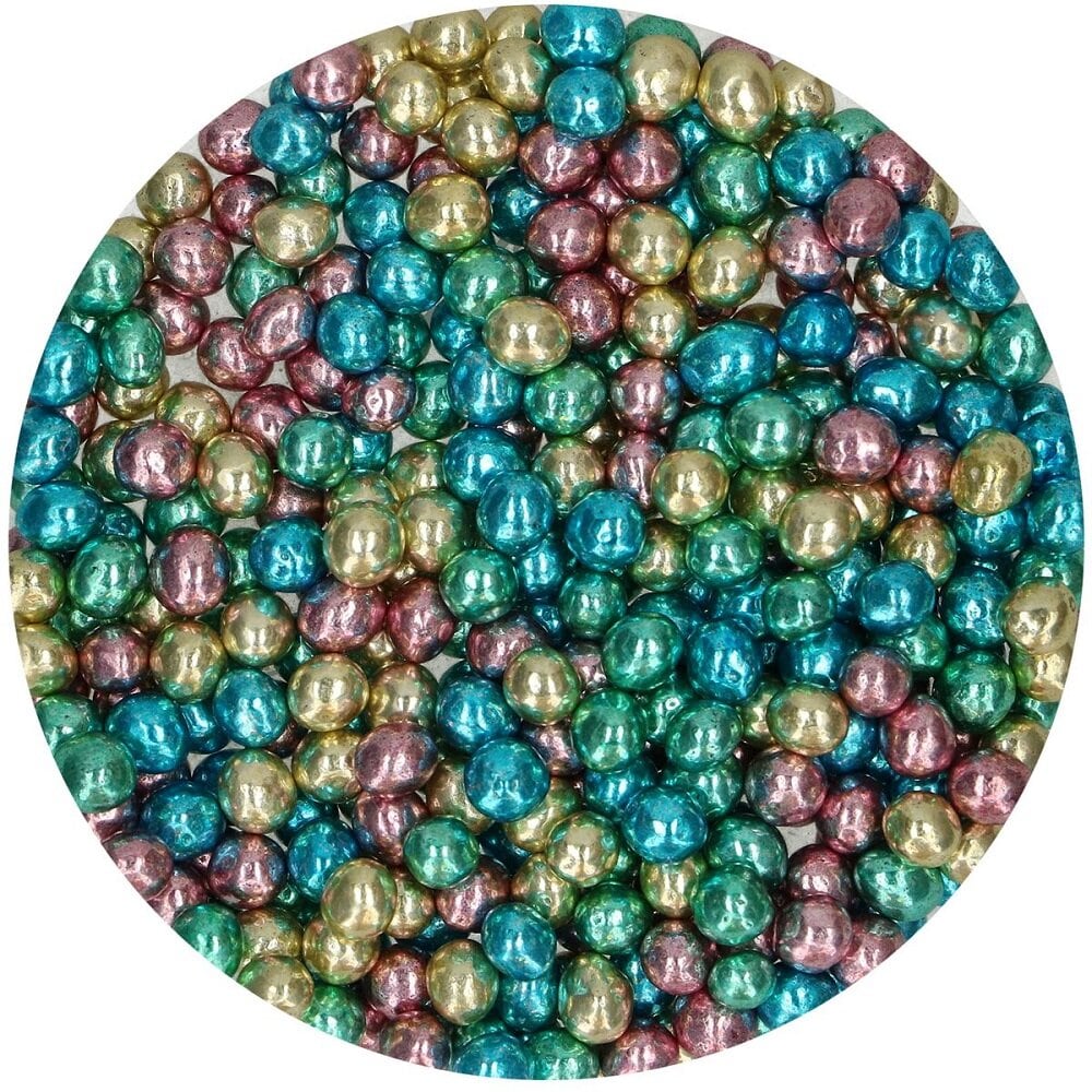 FunCakes - Metallic Mischung Schokoladenperlen 60 Gramm