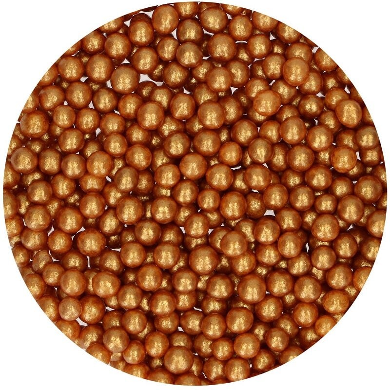 FunCakes - Streusel weiche Goldperlen 60 Gramm