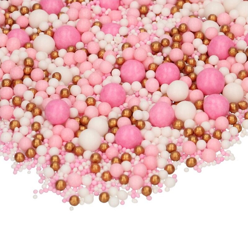 FunCakes Soft Pearls Rosa Mix 80 Gramm