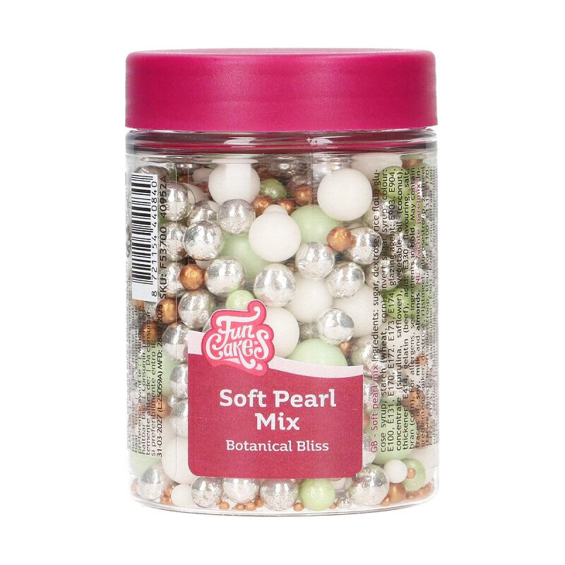 FunCakes Soft Pearls Botanical Bliss 80 Gramm