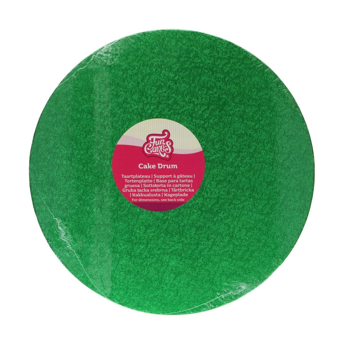FunCakes - Tortenplatte rund Grün 30,5 cm