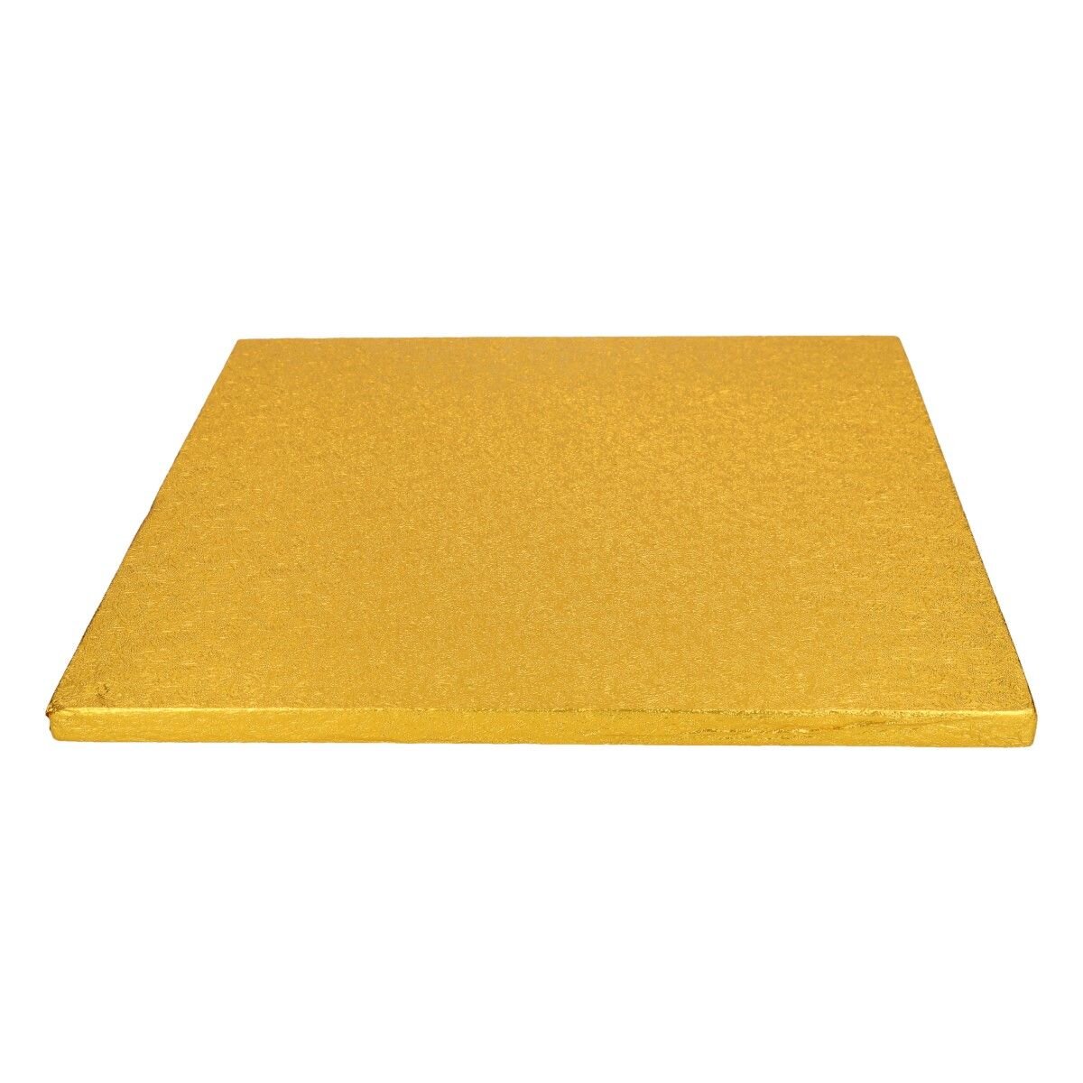 FunCakes - Tortenplatte Quadrat Gold 30,5 cm