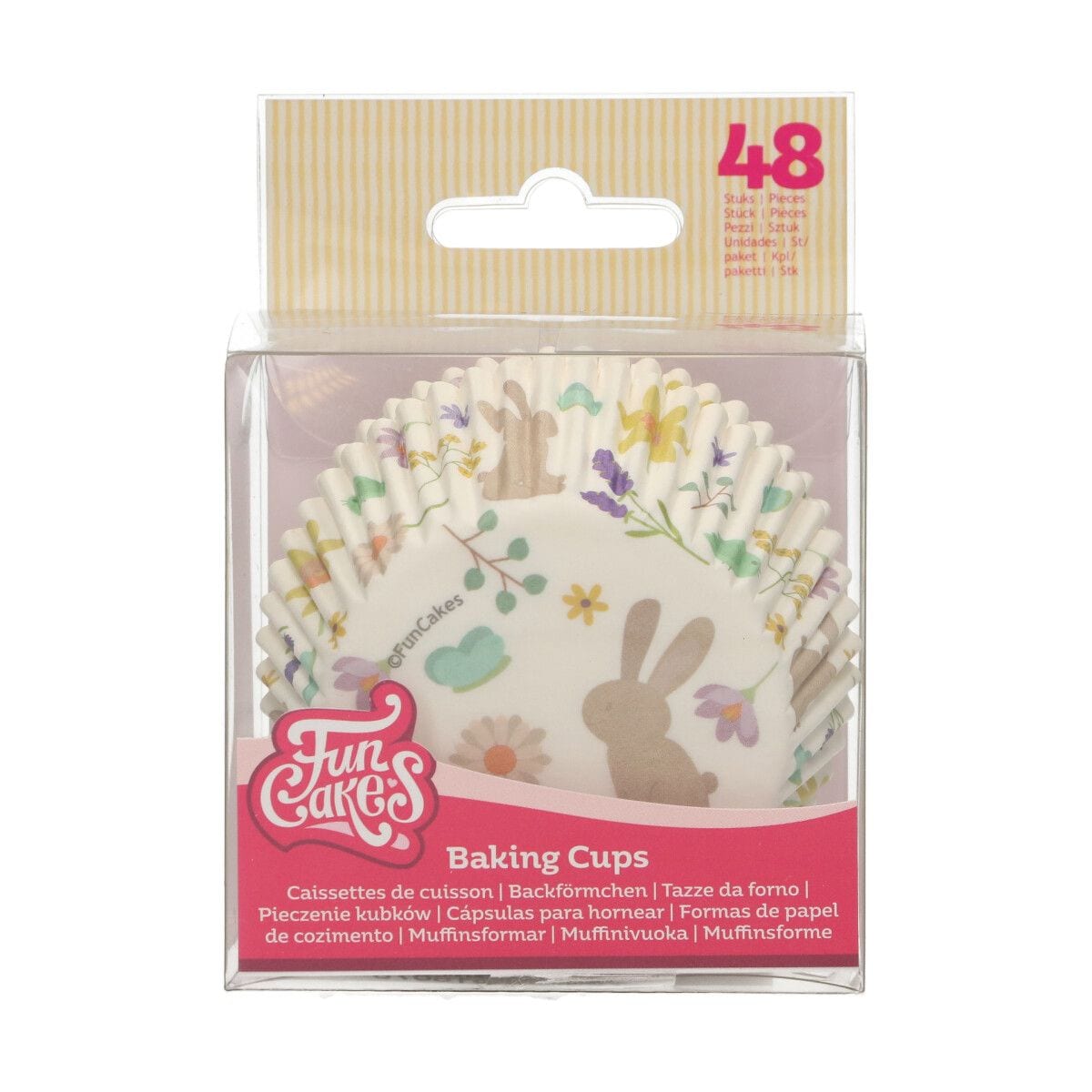 FunCakes - Muffinförmchen Kaninchen 48er-Pack