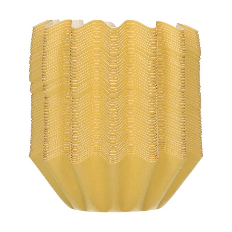 FunCakes - Muffinförmchen Blumenform Pastellgelb, 48er-Pack