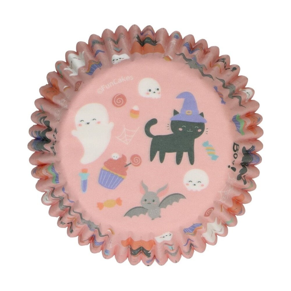 FunCakes - Muffinförmchen Cute Halloween 48er-Pack